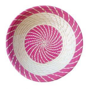 Small basket Red / መብልዒ ቁርሲ ብቀይሕ / ስፌድ በቀይ