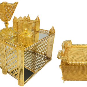 5-Piece Golden Rekebot Coffee Set (LED & Bluetooth)
