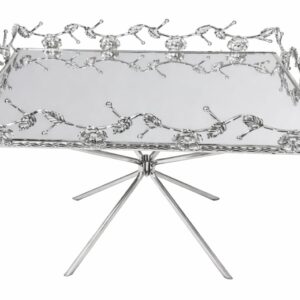 Silver Rectangular Rekebot Coffee Table