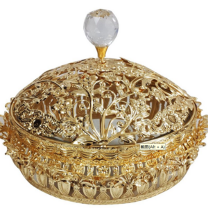 Golden Glass Bowl Set (0.7L)
