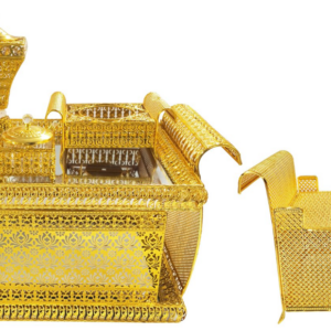 5-Piece Golden Rekebot Coffee Set (LED & Bluetooth)