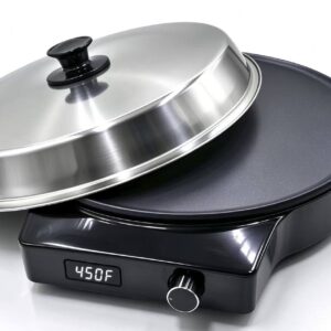 40cm Electric Injera Maker – Digital LCD Display
